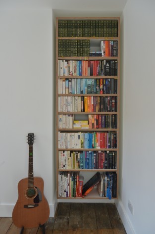 bookshelves